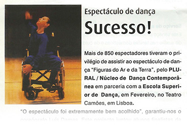 Espectáculo de dança SUCESSO!
